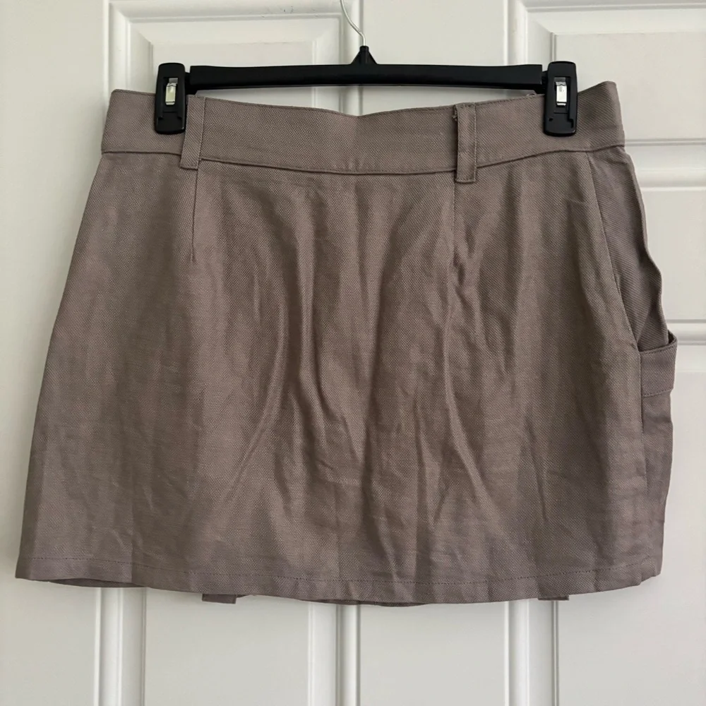 ❤️2/$15 or 3/$21❤️NWT Fashion Nova Grey No Promises Cargo Mini Skirt, Size XL - Picture 8 of 13